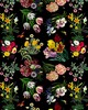 Scalamandre Wallcoverings FLORA & FAUNA BLACK