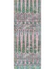 Scalamandre Wallcoverings TOPKAPI GARDEN - PANEL GREEN PINK