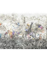 Arcadia Mural  8 Panel Set Multicolor by   