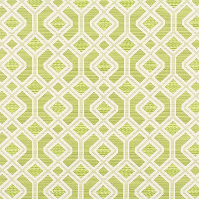 Old World Weavers Oak Bluff Grass in ELEMENTS IV Green Upholstery OUTDOOR  Blend Fun Print Outdoor Lattice and Fretwork   Fabric