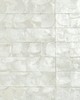 Scalamandre Wallcoverings PEARLESSENCE 2X4 INCH SCORED WHITE