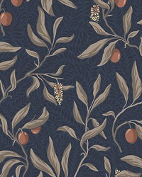 Vinnie Classic Blue by  Scalamandre Wallcoverings 