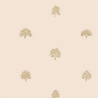Scalamandre Wallcoverings Arboretet Pink WSB00040227 Pink  Leaves Trees and Vines Wallpaper 
