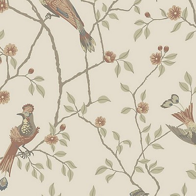 Scalamandre Wallcoverings Eugen Oat Kolonin WSB00090413 Orange 