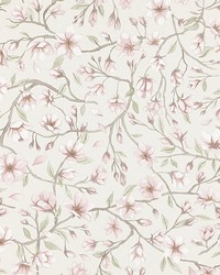 Sakura Pink by  Scalamandre Wallcoverings 