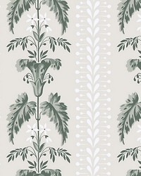 Sophie Spring Green by  Scalamandre Wallcoverings 