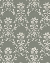 Alva Forest Green by  Scalamandre Wallcoverings 