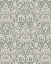 Emil Garden Green by  Scalamandre Wallcoverings 