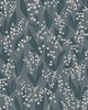 Scalamandre Wallcoverings LILJEKONVALJ INDIGO BLUE