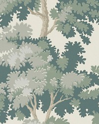 Raphael Green by  Scalamandre Wallcoverings 