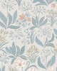 Scalamandre Wallcoverings HUSET I SOLEN FOLKLORE BLUE