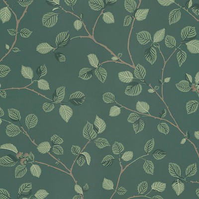 Scalamandre Wallcoverings Hassel Green WSB00780709 Green  Leaves Trees and Vines Wallpaper 