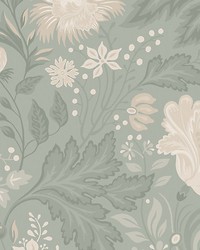 Ava Sage Green by  Scalamandre Wallcoverings 