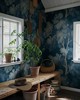 Scalamandre Wallcoverings RAPHAEL FOREST - MURAL MIDNIGHT BLUE