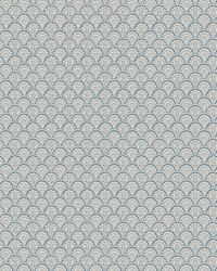 Beata Misty Blue by  Scalamandre Wallcoverings 