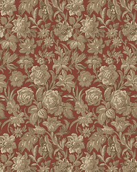 Valentin Ruby Red by  Scalamandre Wallcoverings 