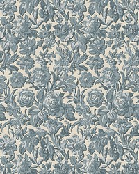 Valentin Misty Blue by  Scalamandre Wallcoverings 
