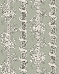 Alexandra Sage Green by  Scalamandre Wallcoverings 
