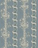 Scalamandre Wallcoverings ALEXANDRA MISTY BLUE