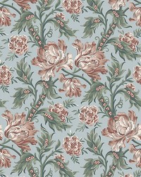 Amelia Sky Blue by  Scalamandre Wallcoverings 