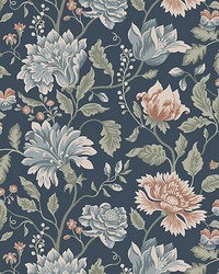 Annabelle Classic Blue by  Scalamandre Wallcoverings 