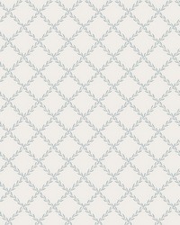 Trellis Misty Blue by  Scalamandre Wallcoverings 
