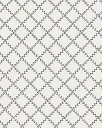 Trellis Graphite by  Scalamandre Wallcoverings 