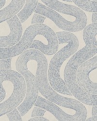 Sand  Zen Mural Indigo Blue by   