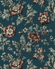 Scalamandre Wallcoverings ROSENHOLM MIDNIGHT BLUE