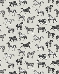 Colette Mural Graphite by  Scalamandre Wallcoverings 