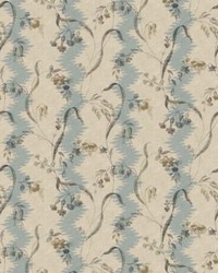 Beatrice Mural Misty Blue by   