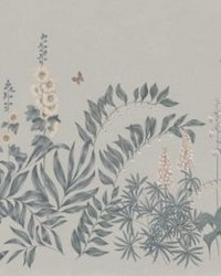 Aino Mural Indigo Blue by   