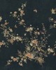 Scalamandre Wallcoverings BLOOM | MURAL MIDNIGHT BLUE