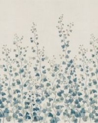 Ivy Mural Blue by   