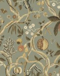 Tree Of Life Mural Sage Green by   