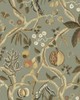 Scalamandre Wallcoverings TREE OF LIFE | MURAL SAGE GREEN