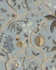Scalamandre Wallcoverings TREE OF LIFE | MURAL LIGHT BLUE