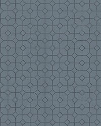 Powerful Connections Sapphire by  Scalamandre Wallcoverings 