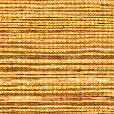 Scalamandre Wallcoverings Organic Sisal Sienna WTWGT3935 Orange 