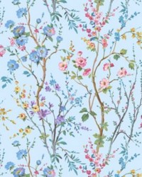 Potpourri Bluebell by  Scalamandre Wallcoverings 