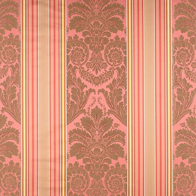 Old World Weavers Palazzo Pamphily Stripe Grenadine CLASSICS ZA 0081PALA Red Upholstery VISCOSE  Blend