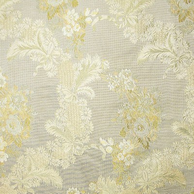 Old World Weavers La Verne Topaz CLASSICS ZB 2323614A Yellow SILK|28%  Blend Floral Silk  Fabric