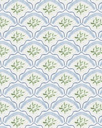 7845 Vine Scallop 2 Spring by  Lee Jofa 