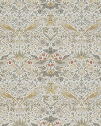 7866 Strawberry Thief 3 Putty by  Premier Prints 