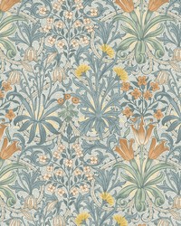 7882 Woodland Weeds 3 Aqua by   