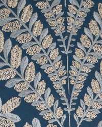 Audubon 2 Wedgewood by  Vervain Fabrics 