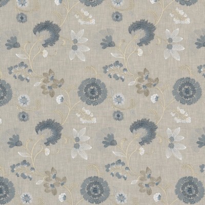 Stout Backyard 3 Ash COMFORTABLE LIVING DOVE/MUSHROOM BACK-3 Grey MULTIPURPOSE Cotton 52% Cotton 48% Polyester Traditional Floral  Floral Embroidery 