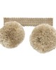 Stout Trim BUBBLE TASSEL FRINGE 7 TAUPE