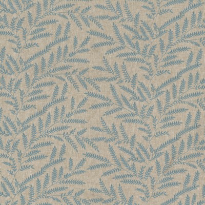 Stout Cowden 1 Chambray COLOR MY WINDOW HAZE/SHORELINE COWD-1 Blue DRAPERY Polyester  Blend