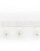 Stout Trim HOPAT BEADED FRINGE 2 CHALK